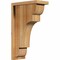 Ekena Millwork New Brighton Rough Sawn Corbel w/Backplate, Western Red Cedar, 6"W x 12"D x 20"H COR06X12X20NEB01RWR - alternate 1